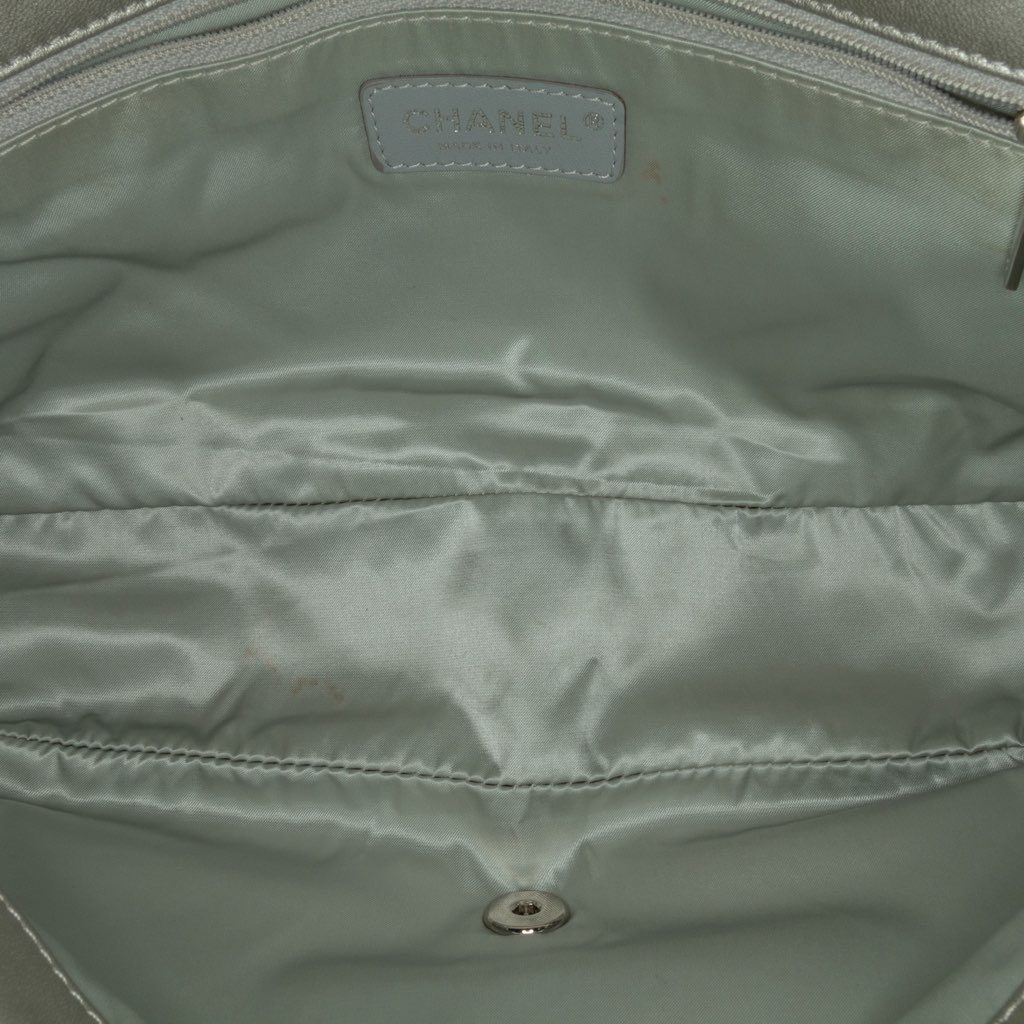 Chanel Large Quilted Lurex Ground Control Pluto Glitter Flap - 4