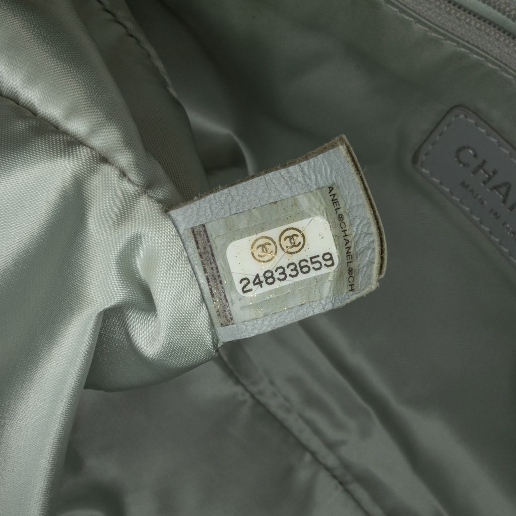 Chanel Large Quilted Lurex Ground Control Pluto Glitter Flap - 5