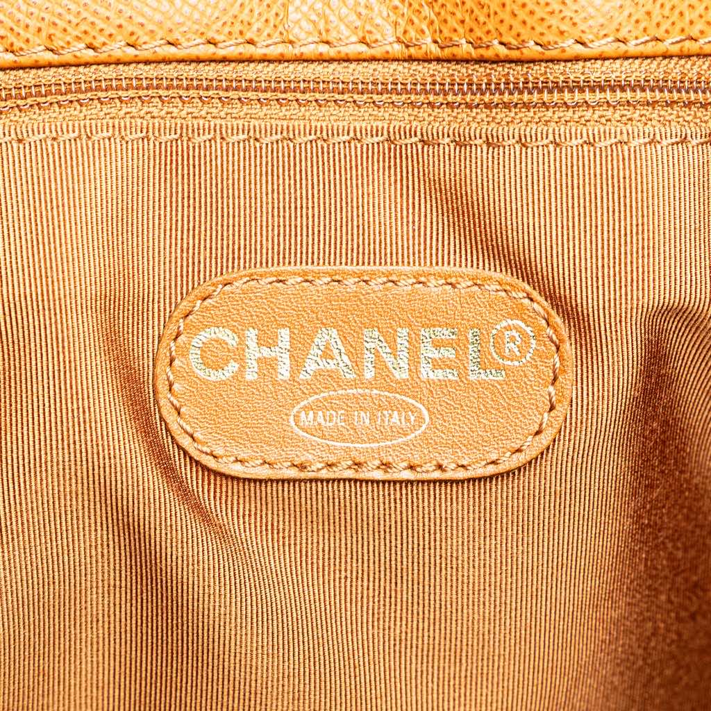 Chanel Grained Calfskin Tote - Side view