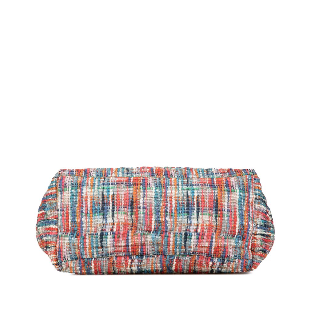 Chanel Nylon Tweed Printed Coco Cocoon Tote - 3