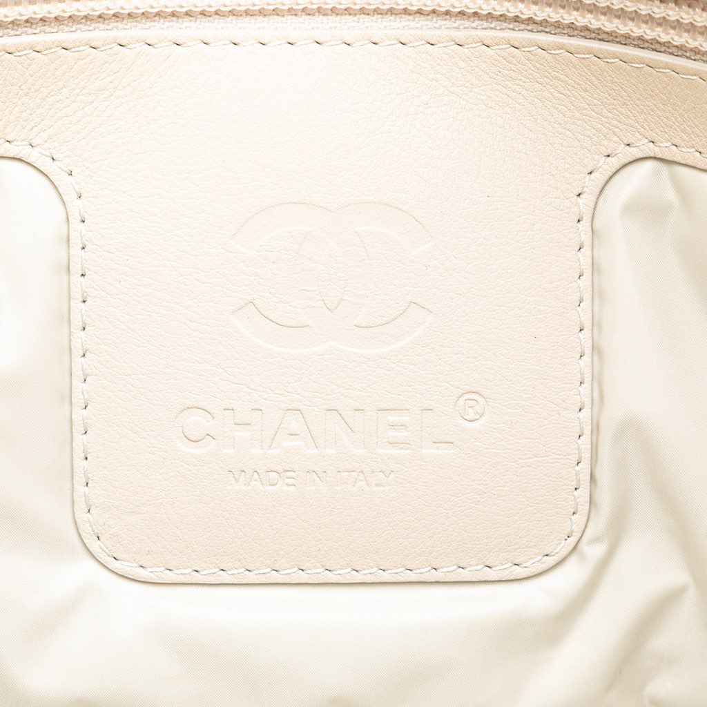 Chanel Nylon Tweed Printed Coco Cocoon Tote - 5