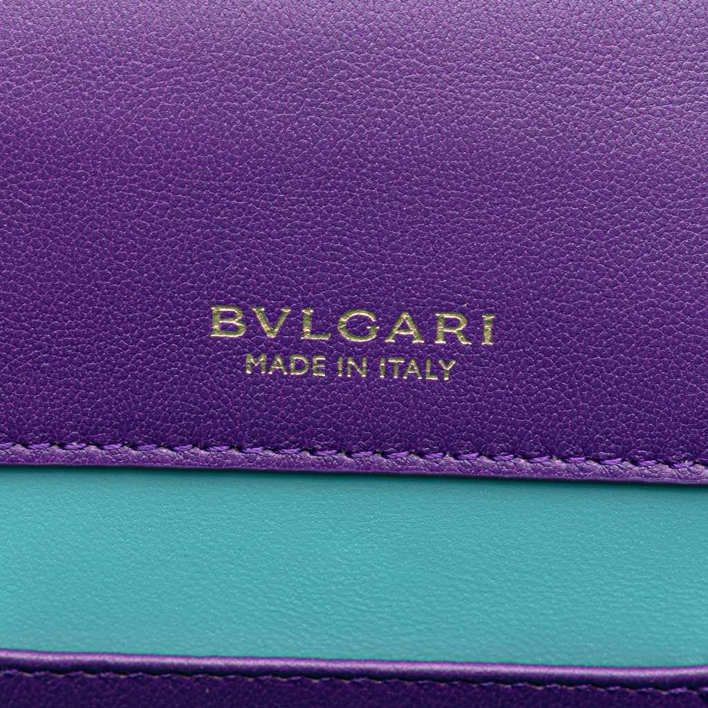 Bvlgari Small Leather Serpenti Forever Maxi Chain Satchel - 5