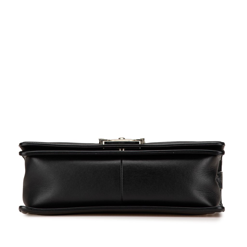 Chanel Old Medium Chevron Calfskin Boy Flap - 3