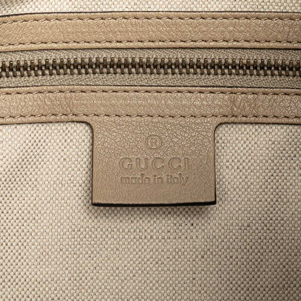 Gucci Medium Leather Miss GG Satchel - 5