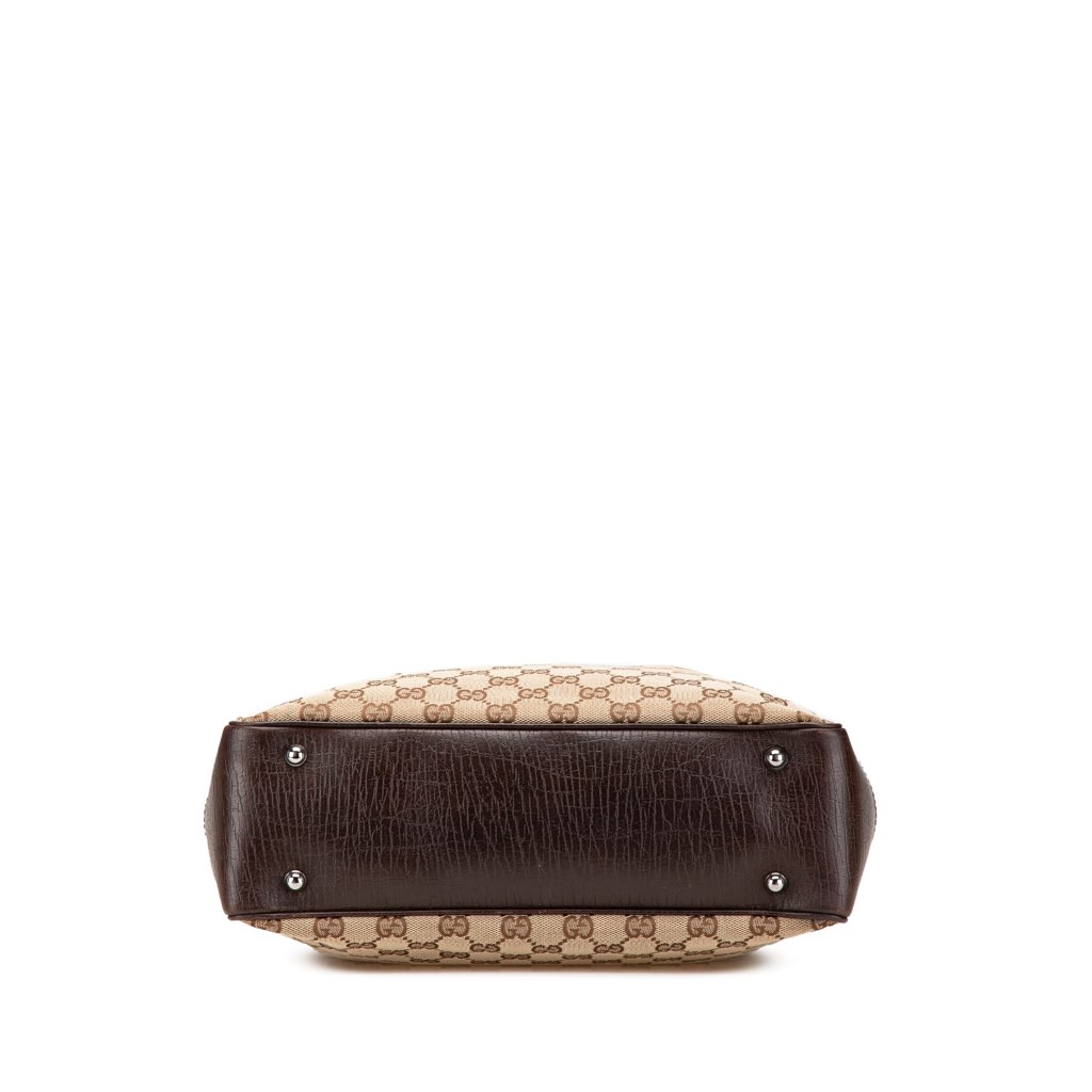 Gucci GG Canvas Bamboo Tote - 3