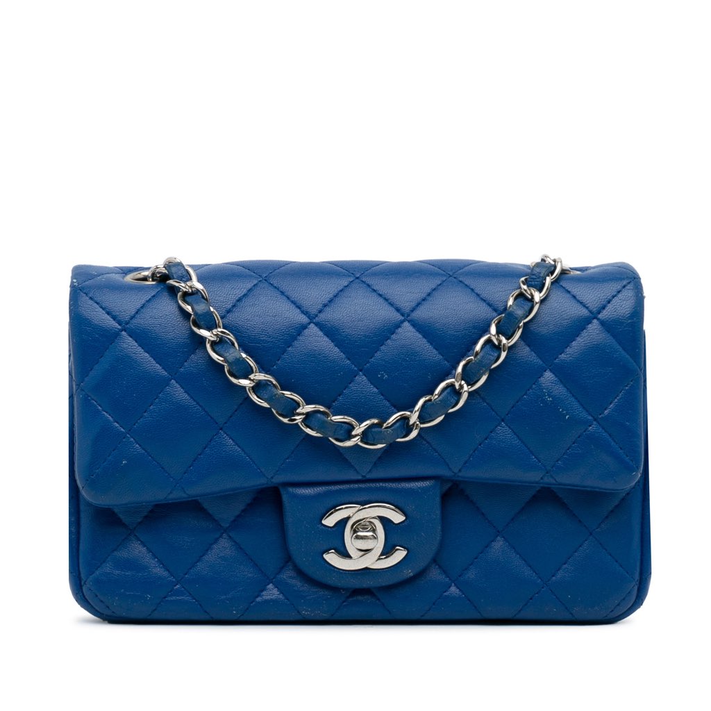 Chanel Mini Rectangular Classic Lambskin Single Flap