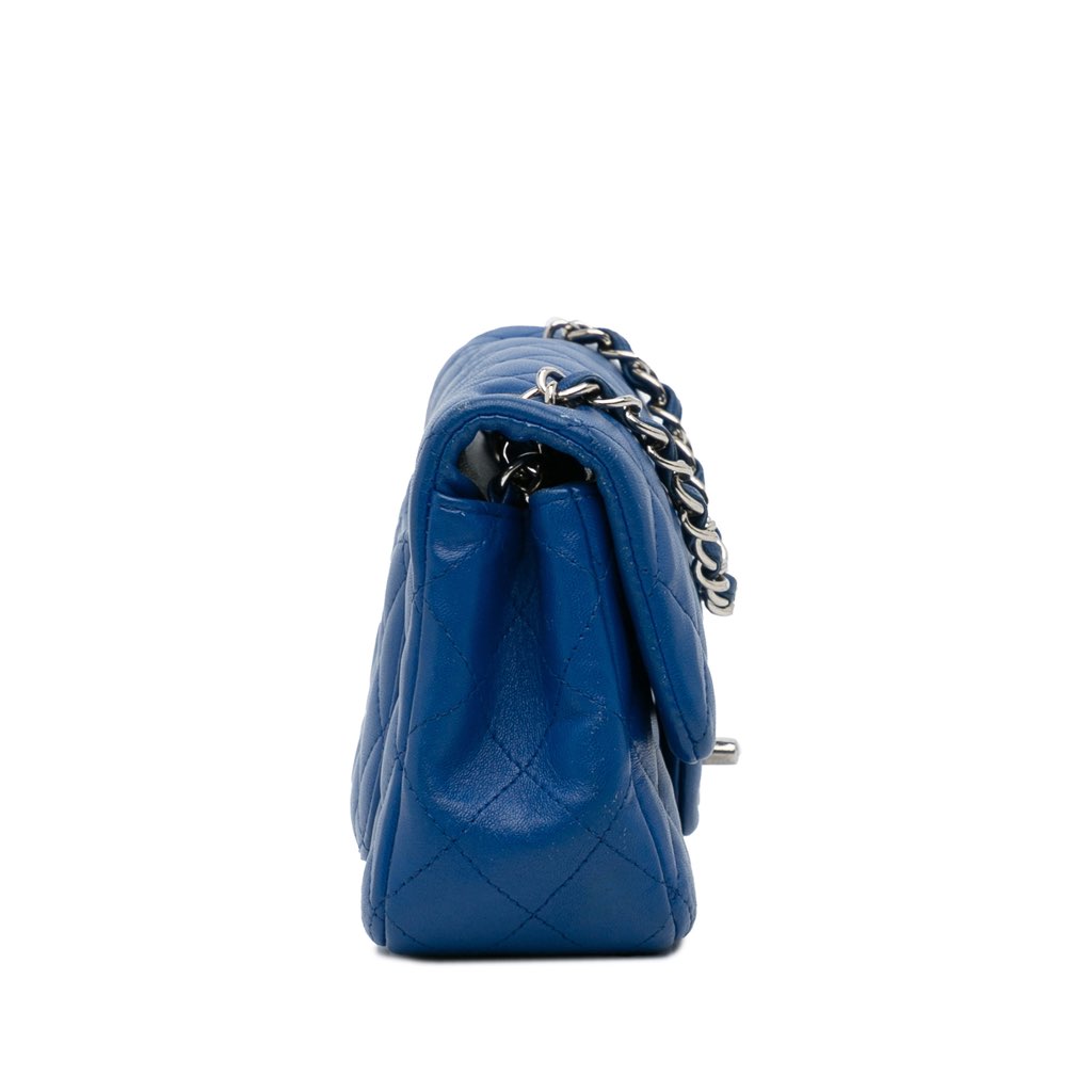 Chanel Mini Rectangular Classic Lambskin Single Flap - 3