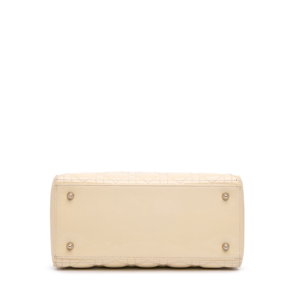 Dior Medium Patent Cannage Lady Dior - 3