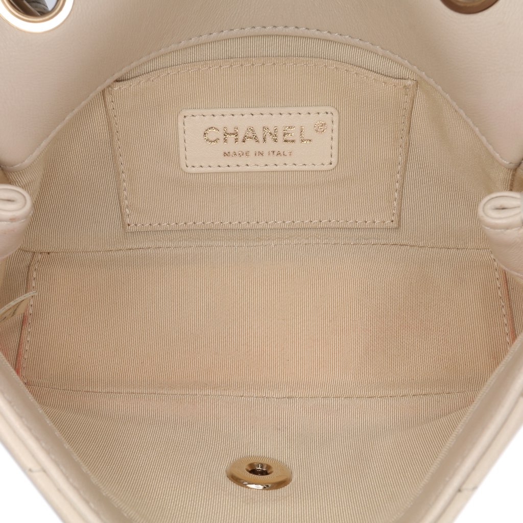 Chanel Medium Lambskin Twist Chain Enamel CC Flap - 4