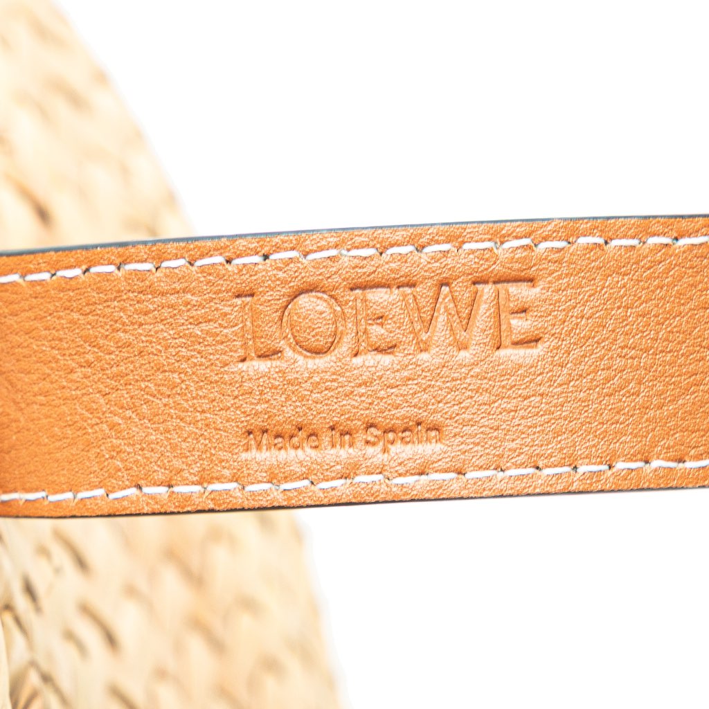 Loewe Medium Raffia Basket Tote - 5