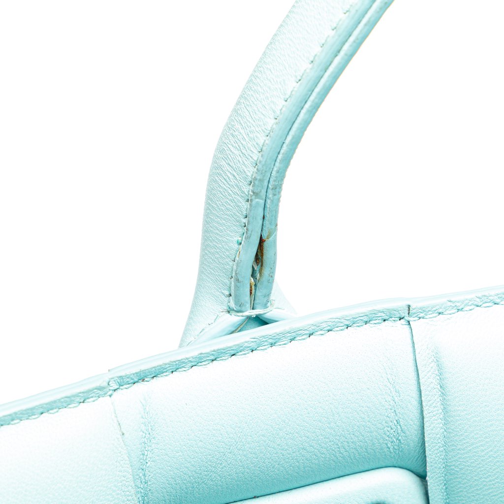 Bottega Veneta Large Lambskin Intreccio Padded Tote - Image 12