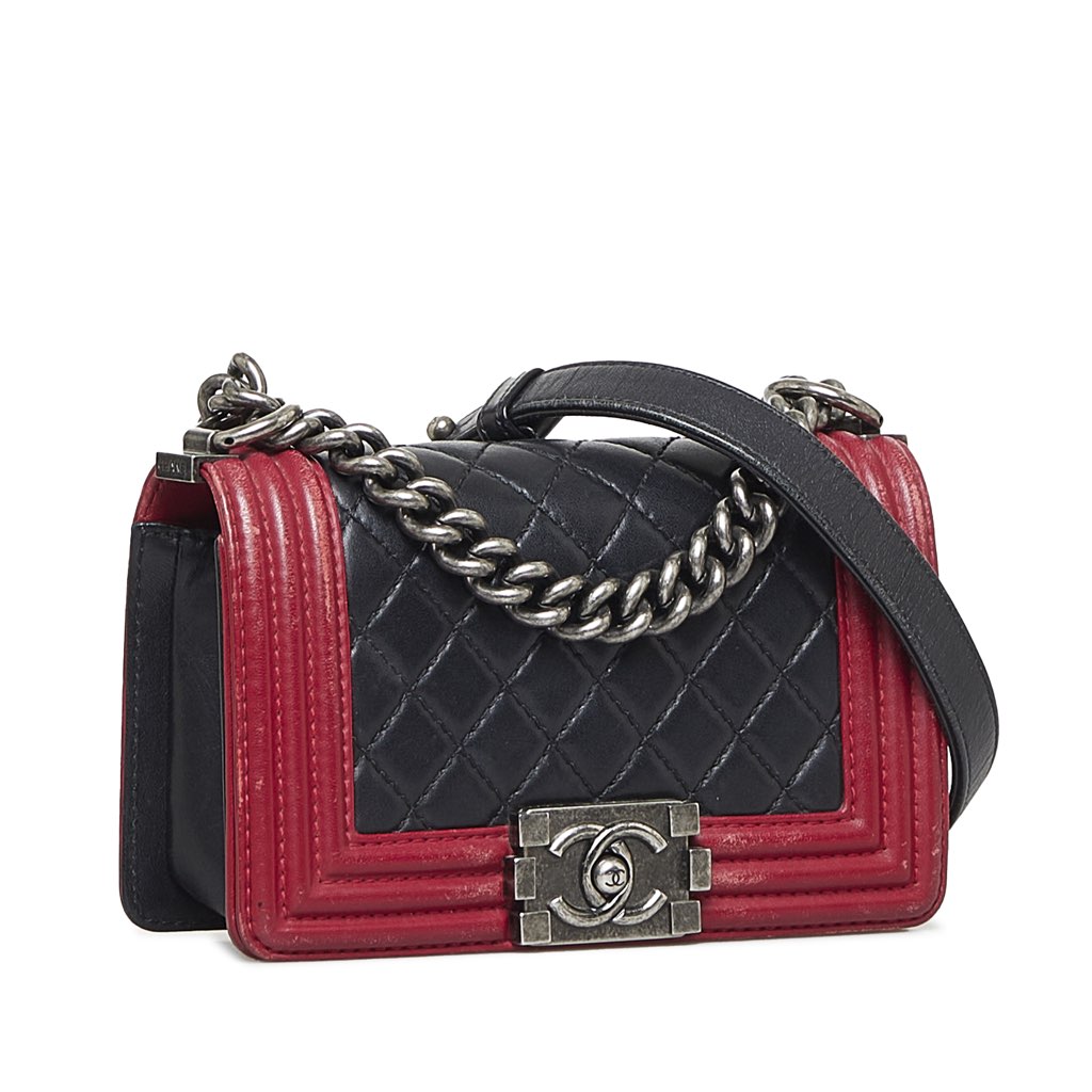 Chanel Small Bicolor Boy - 2