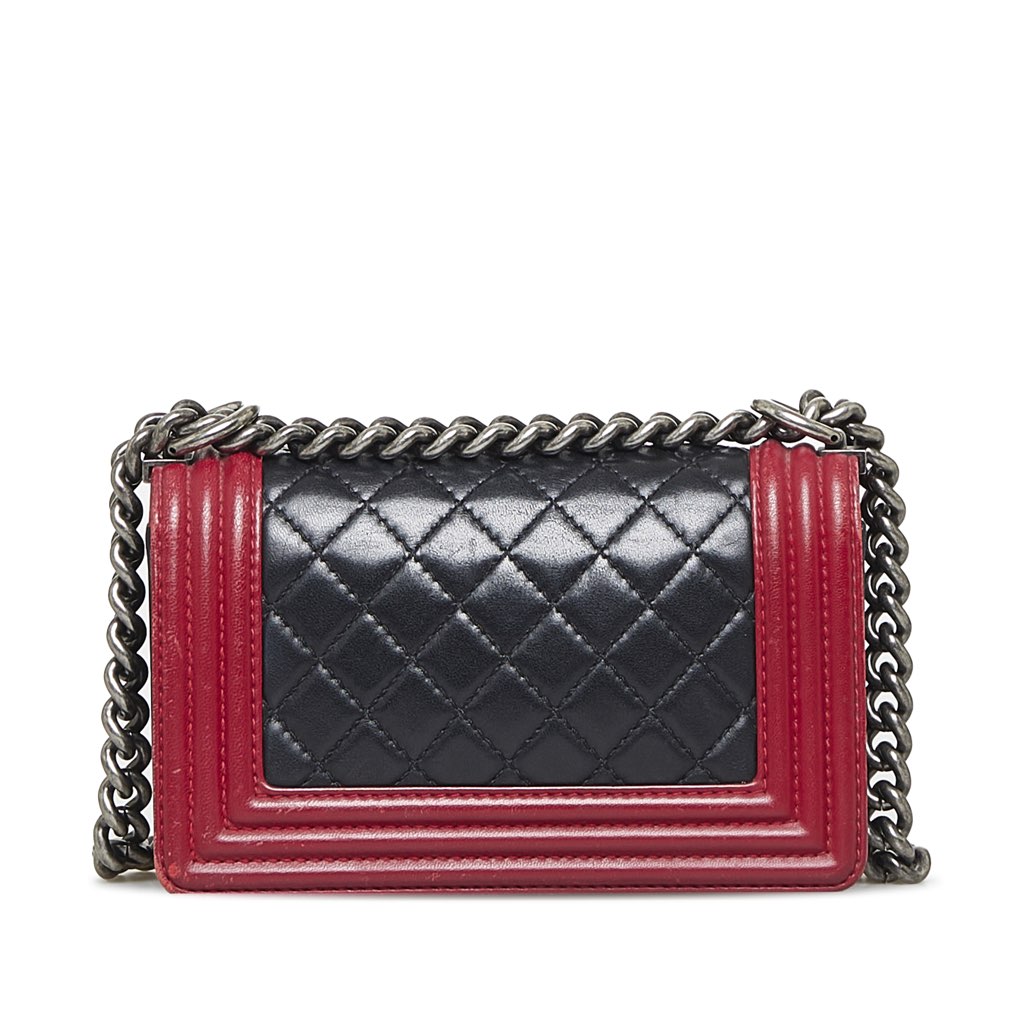 Chanel Small Bicolor Boy - 3