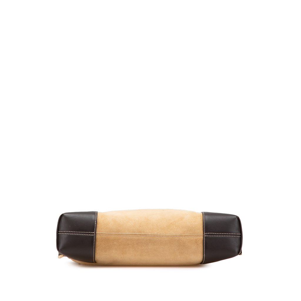 Loewe Suede Anagram Shoulder Bag - 3