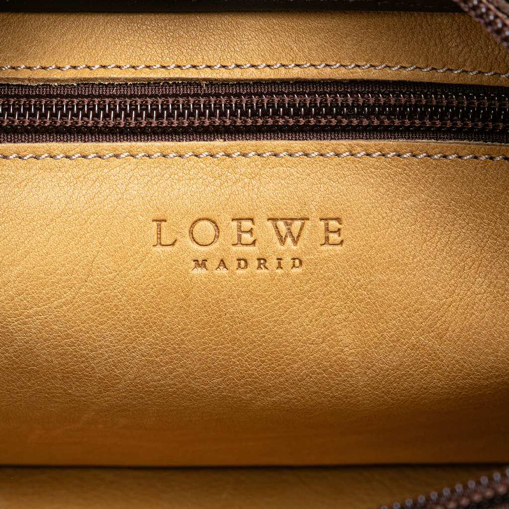 Loewe Suede Anagram Shoulder Bag - 5