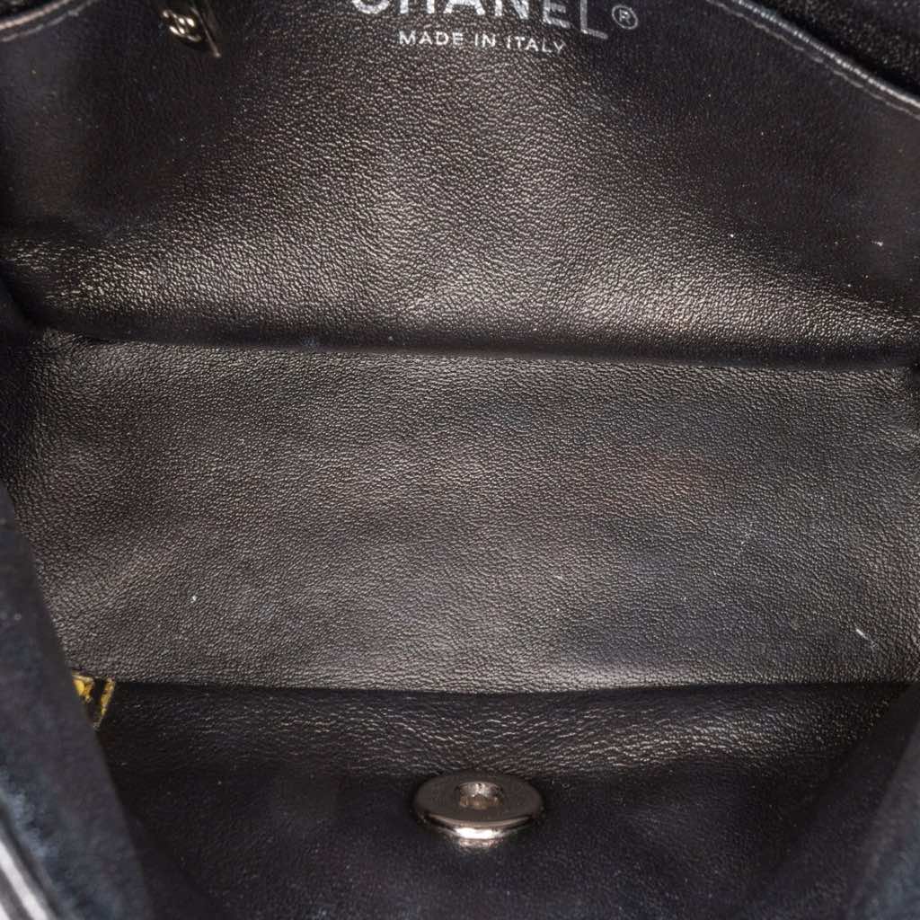 Chanel Mini Square Classic Patent Single Flap - 4