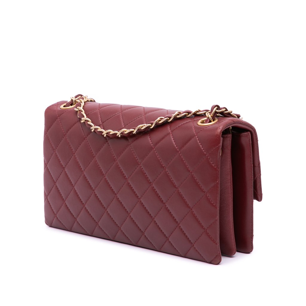Chanel Quilted Lambskin Pagoda Accordion Flap - 2