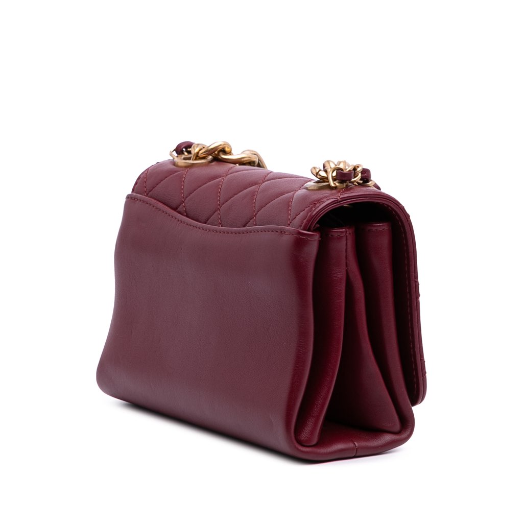 Chanel Quilted Calfskin Pearl Jewel Chain Flap - 2