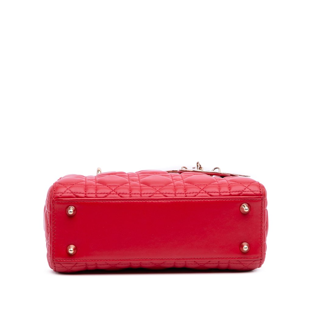 Dior Small Lambskin Cannage My ABCDior Lady Dior - Image 6