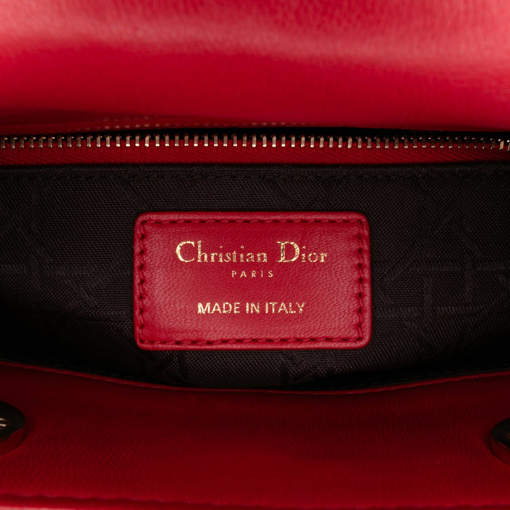 Dior Small Lambskin Cannage My ABCDior Lady Dior - Side view