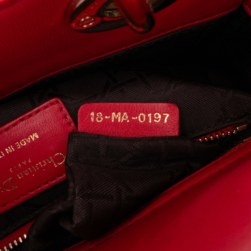 Dior Small Lambskin Cannage My ABCDior Lady Dior - Detail 1