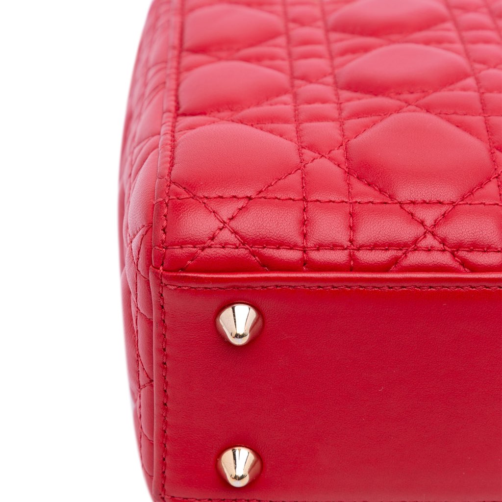 Dior Small Lambskin Cannage My ABCDior Lady Dior - Image 10