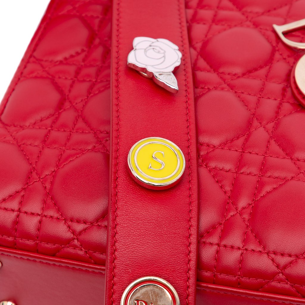 Dior Small Lambskin Cannage My ABCDior Lady Dior - Image 11