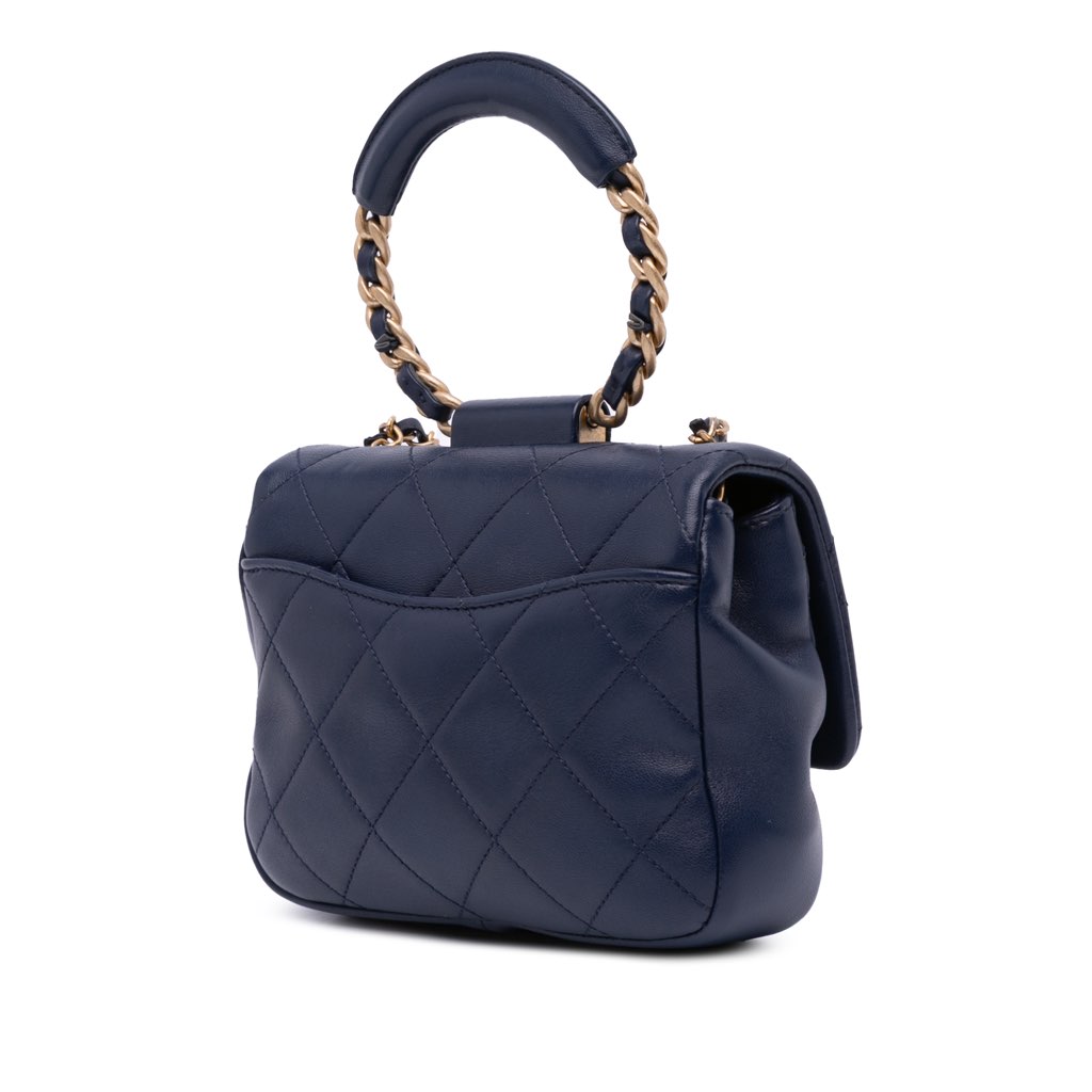 Chanel Mini Lambskin In The Loop Flap - 2