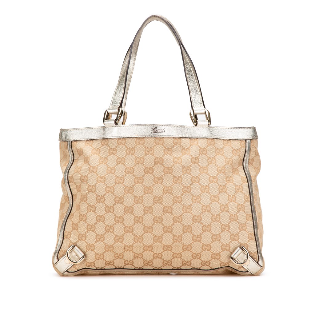 Gucci GG Canvas Abbey D Ring Tote