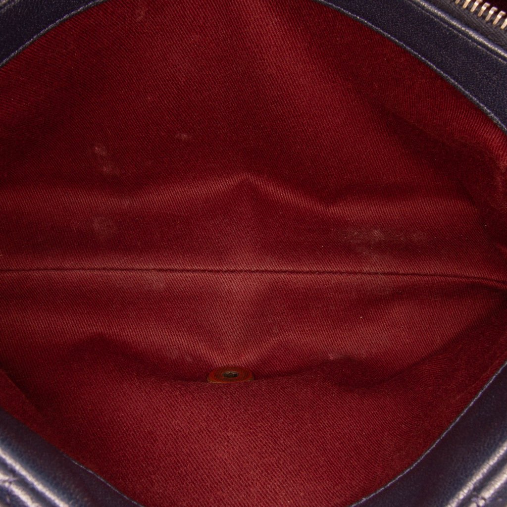 Chanel Paris Rome Large Sheepskin Trapezio Flap - Side view