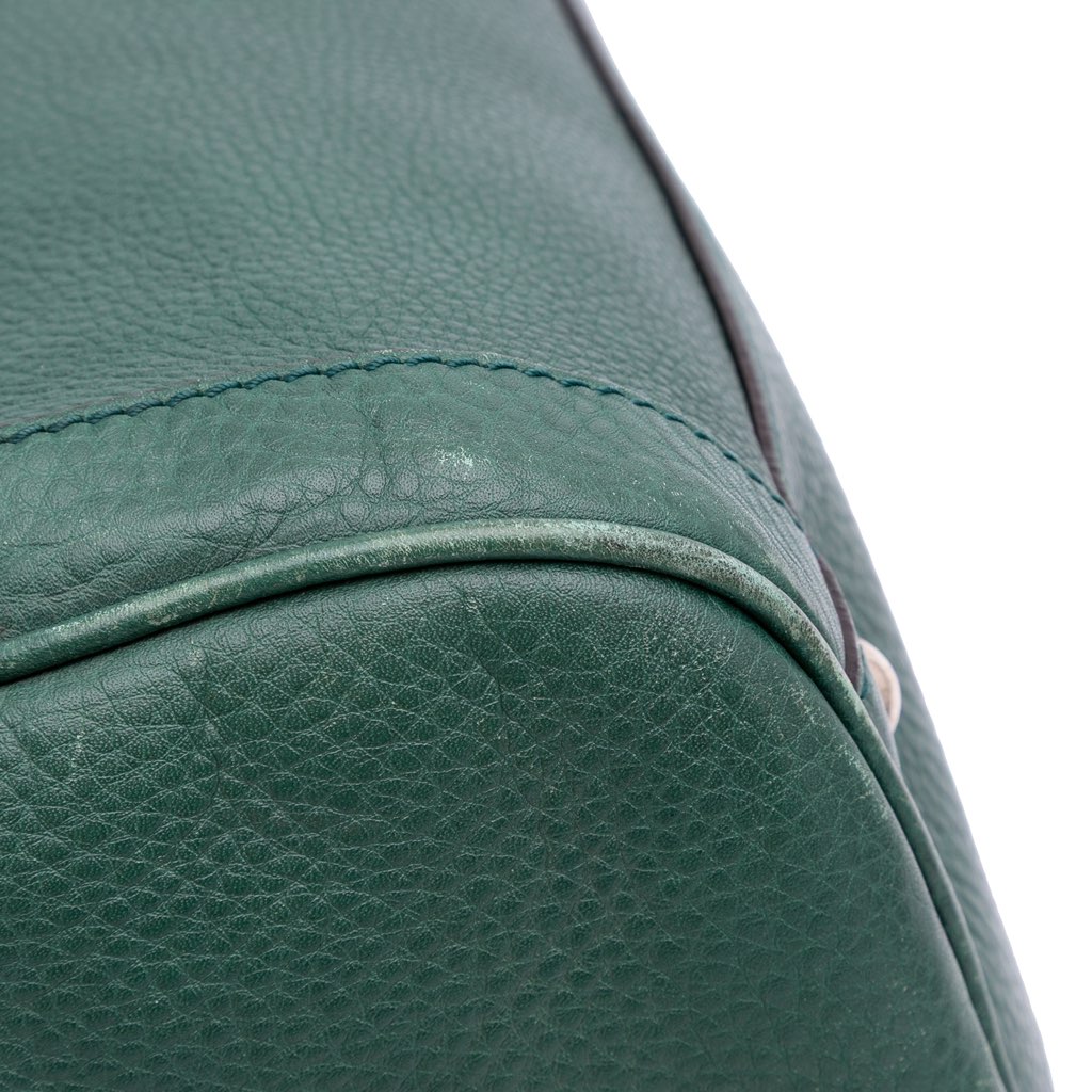 Gucci Pebbled Calfskin Soho Cellarius Boston Bag - Image 10