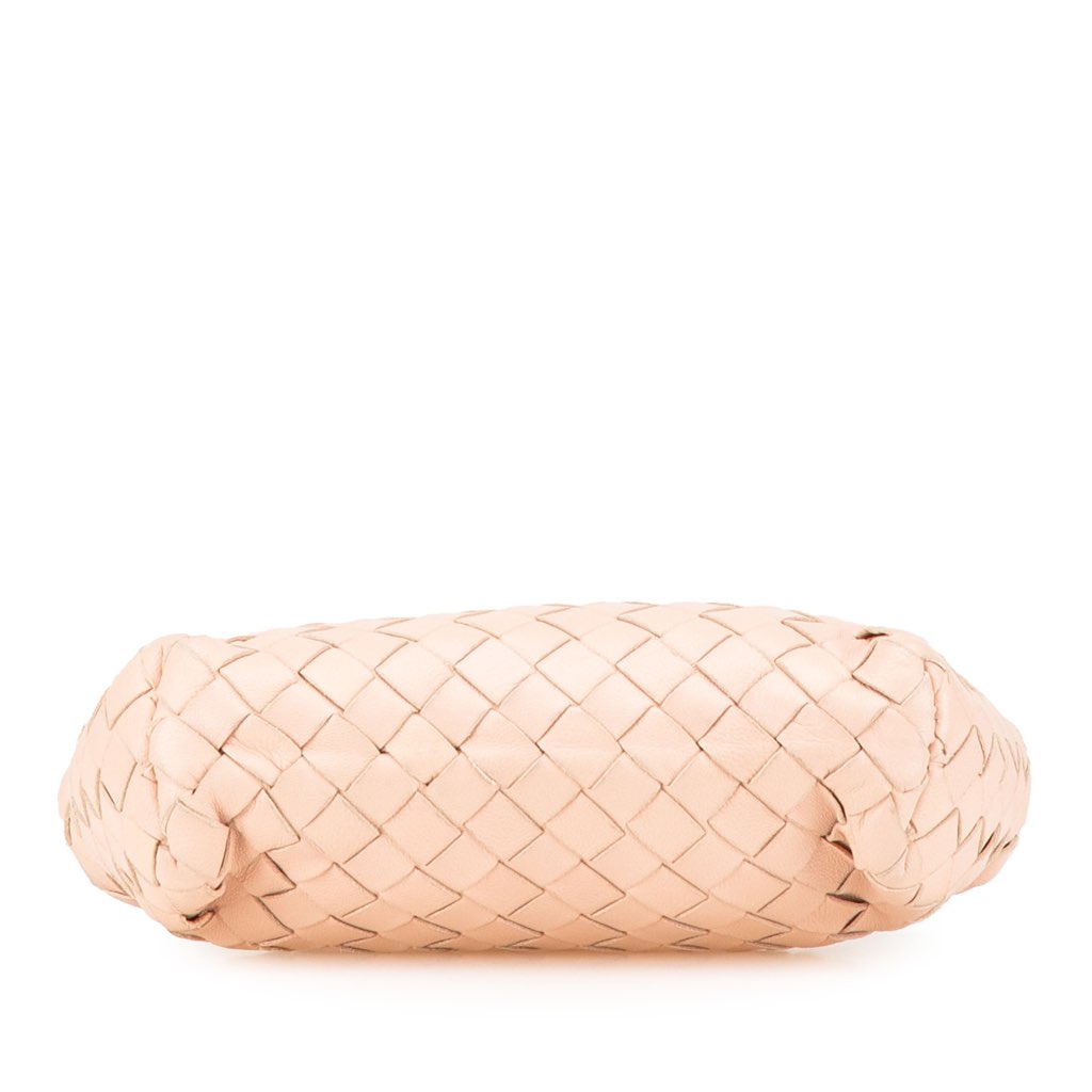 Bottega Veneta Leather Intrecciato Pouch - 3