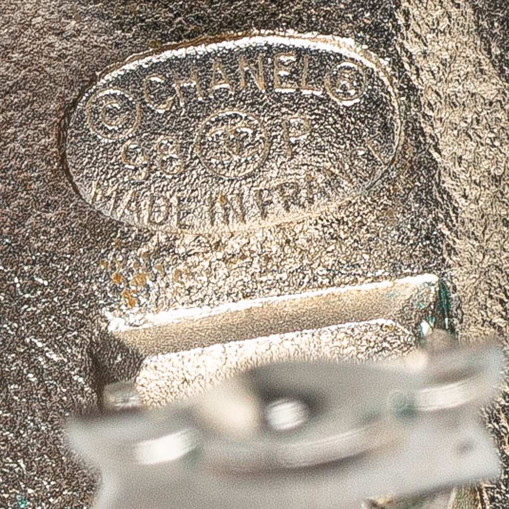 Chanel Silver CC Clip On Earrings - 4