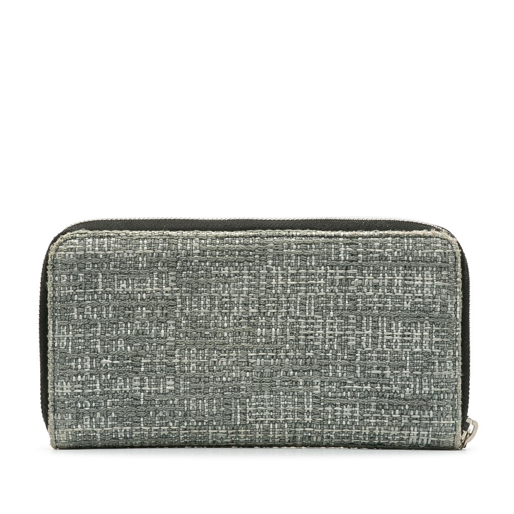 Chanel Tweed Deauville Continental Wallet - 3