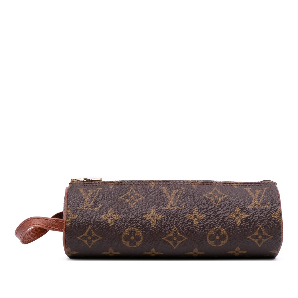 Louis Vuitton Monogram Trousse Ronde Pencil Case 20