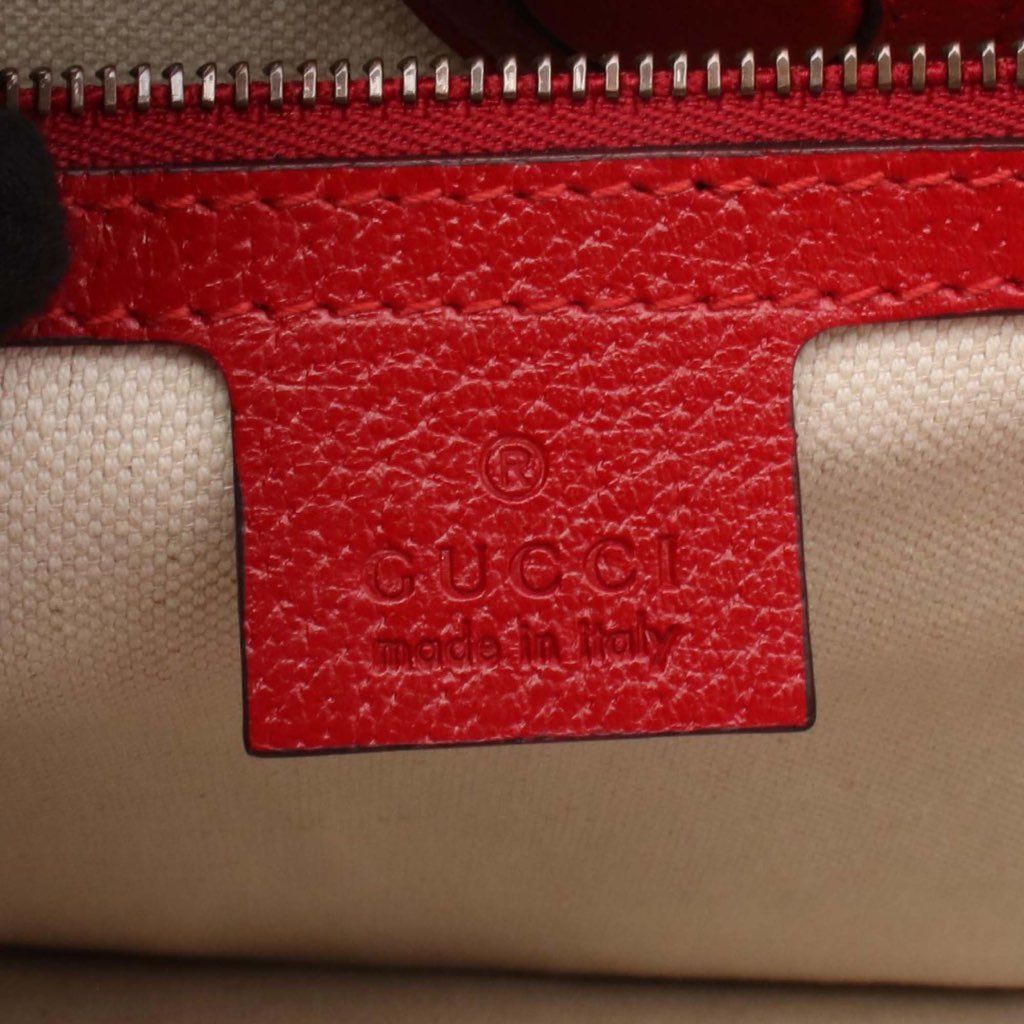 Gucci Medium Grained Calfskin Animalier Web Satchel - 4