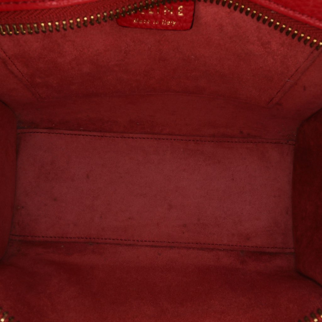 Celine Nano Leather Luggage Tote - 4