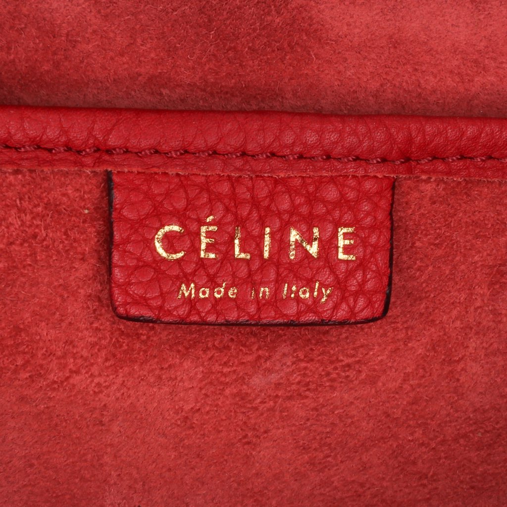 Celine Nano Leather Luggage Tote - 5