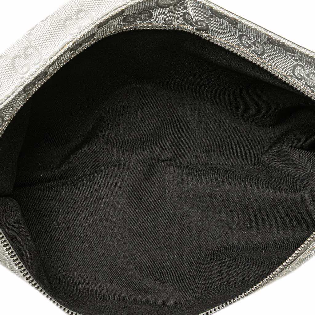 Gucci GG Canvas Web Double Pocket Belt Bag - 4