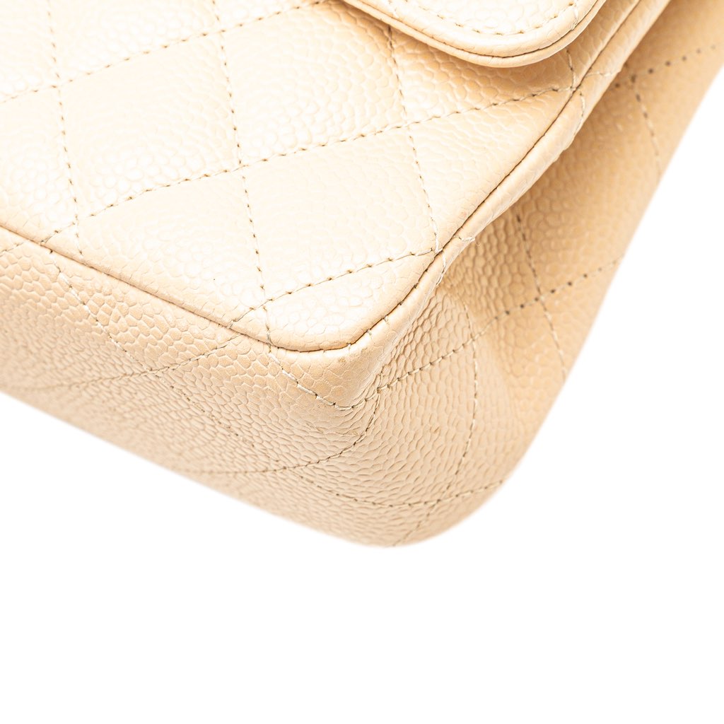 Chanel Medium Classic Caviar Double Flap - Image 14