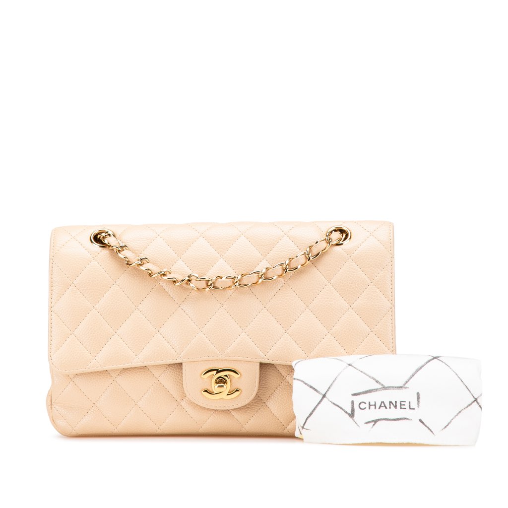 Chanel Medium Classic Caviar Double Flap - Image 17