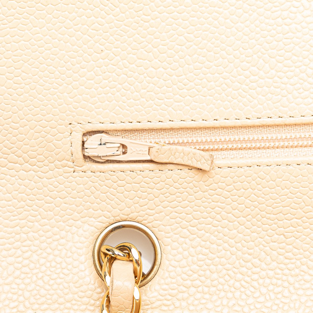 Chanel Medium Classic Caviar Double Flap - Image 11