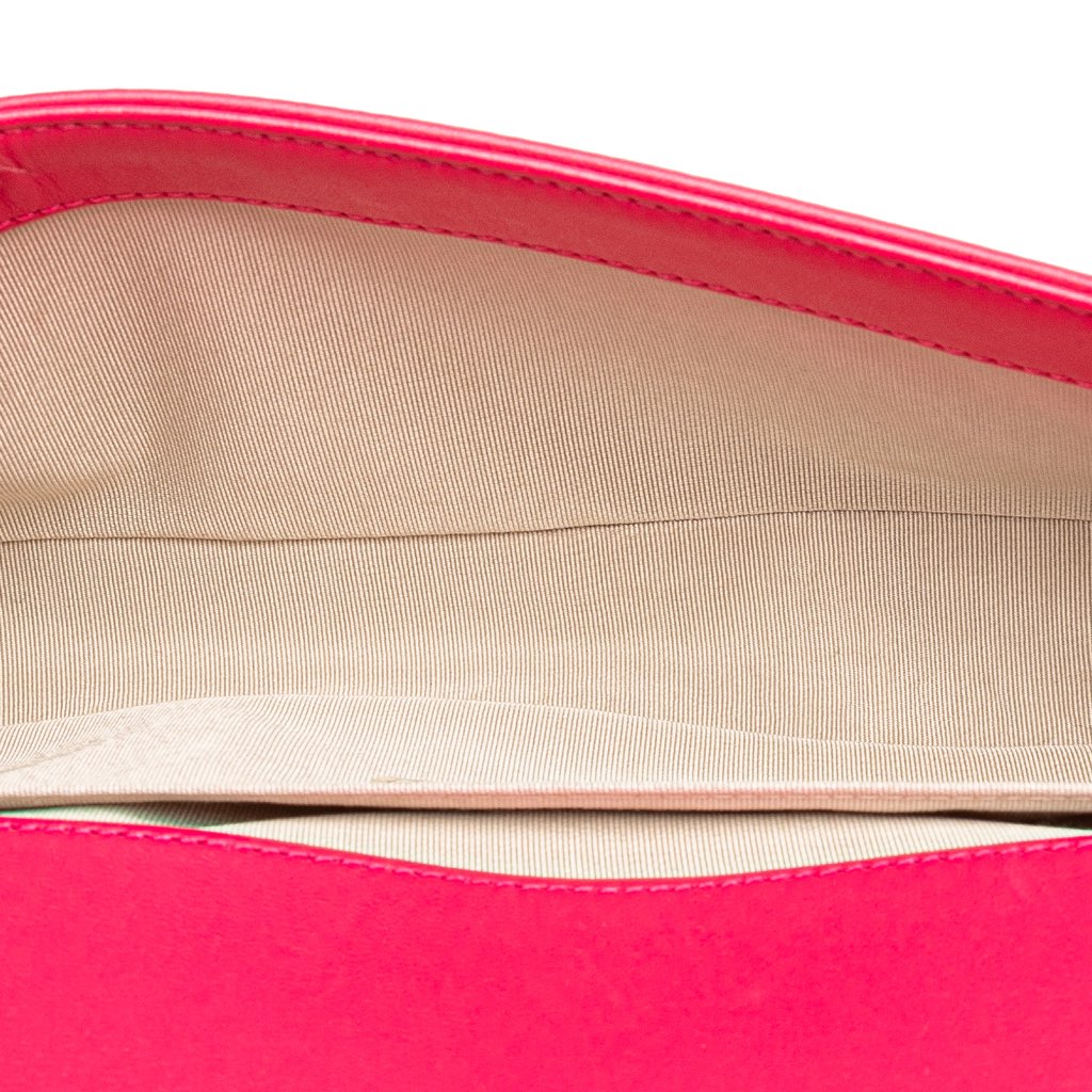 Chanel Quilted Lambskin Boy Flap Clutch - 4