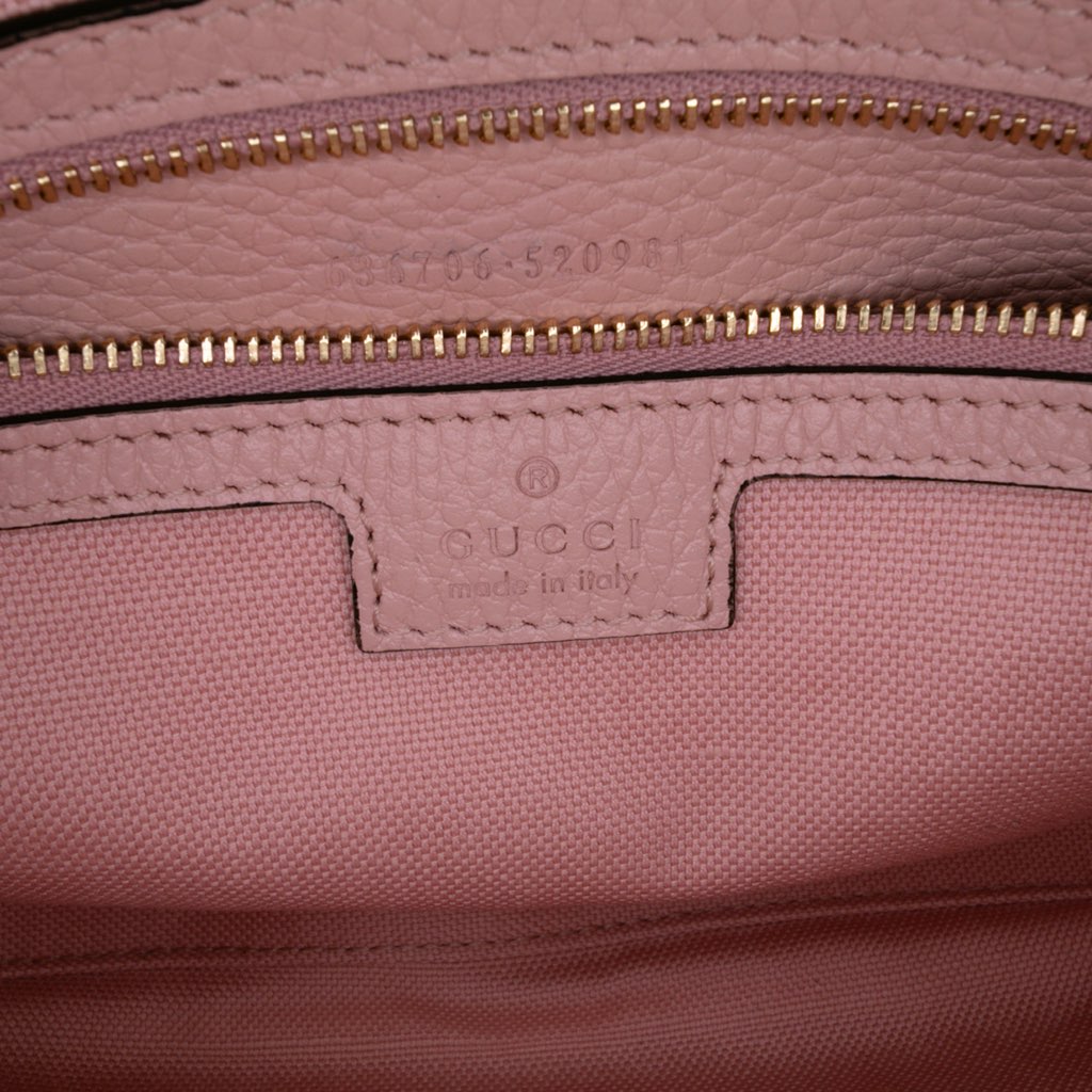 Gucci Limited Edition Small GG Embroidered Denim Floral Jackie 1961 Crossbody - 5