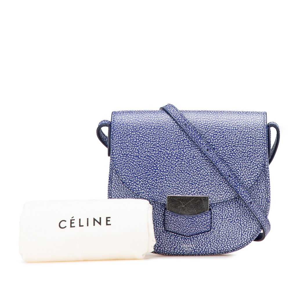 Celine Small Goatskin Trotteur Crossbody - Image 18