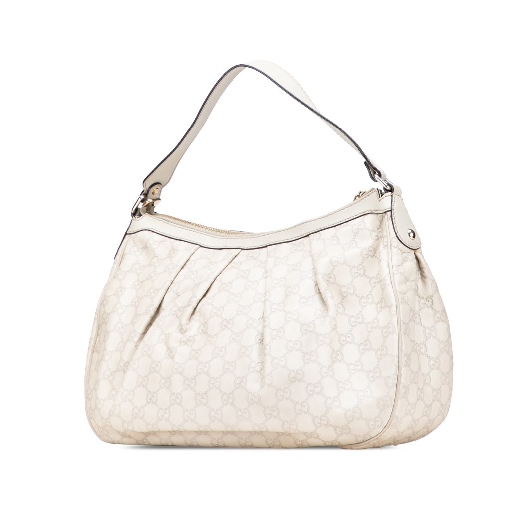 Gucci Guccissima Sukey Shoulder Bag - Back view