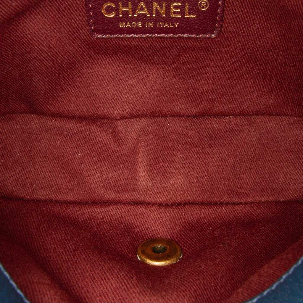 Chanel Paris-Salzburg Small Patent and Goatskin CC Eyelet Flap - 4