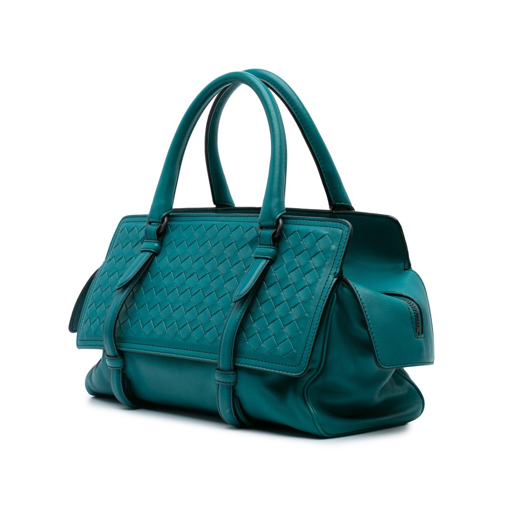 Bottega Veneta Nappa Intrecciato Monaco Bag - 2
