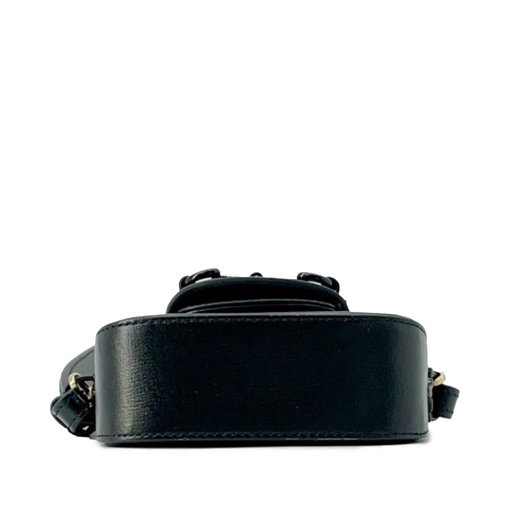 Gucci Mini Leather Horsebit 1955 Web Satchel - 3
