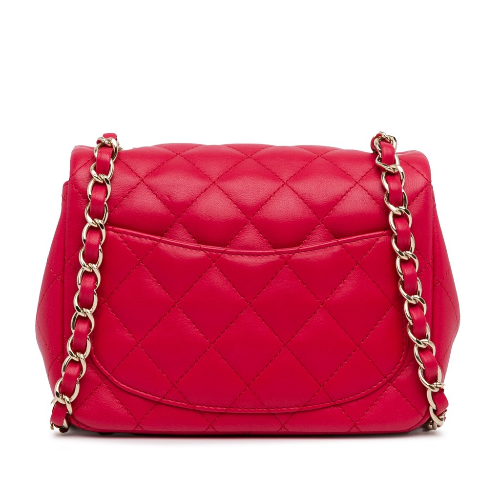 Chanel Mini Square Classic Lambskin Single Flap - 3